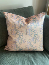 Load image into Gallery viewer, Carrageen Dream in Seagreen &amp; Oyster on Shimmer Velvet
