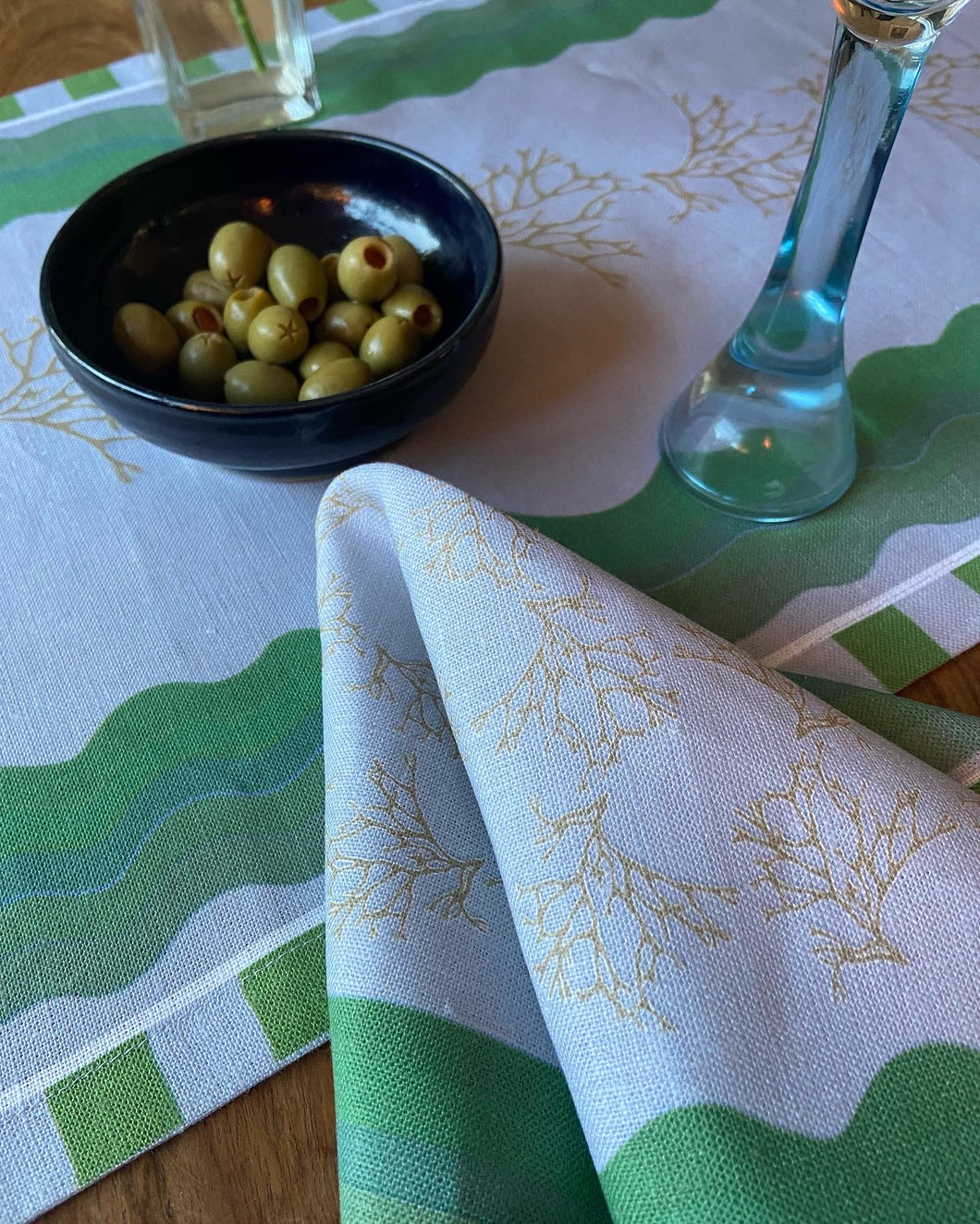 Carrageen Sea Napkins designbybell