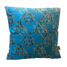 Load image into Gallery viewer, Carrageen Dream in Sky Blue Ombré on Linen/Cotton Mix
